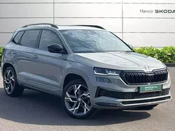 Meteor grey Used 2024 Skoda Karoq SportLine SUV | £30,995 (Fair price)