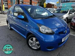 Blue Used 2010 Toyota Aygo Hatchback | £2,500 (Expensive)