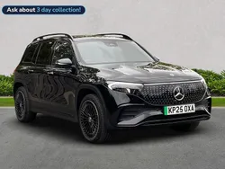 Black Used 2025 Mercedes EQB250+ AMG line SUV | £41,999 (Good price)