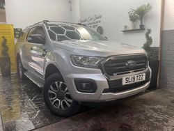 Silver Used 2019 Ford Ranger Wildtrack Pickup | £14,995 (Fair price)