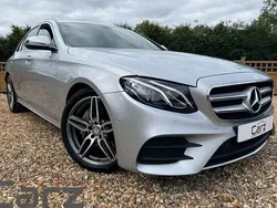 Silver Used 2017 Mercedes E220 AMG line Sedan | £14,395 (Fair price)