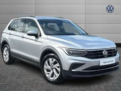Silver Used 2021 VW Tiguan Life SUV | £18,599 (Good price)