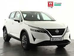White Used 2023 Nissan Qashqai Acenta Premium SUV | £19,095 (Fair price)