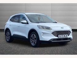 White Used 2020 Ford Kuga Titanium SUV | £16,290 (Fair price)