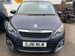 Blue Used 2016 Peugeot 108 Allure Hatchback | £5,195 (Fair price)