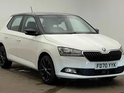 White Used 2020 Skoda Fabia Colour Edition Hatchback | £11,295 (Fair price)