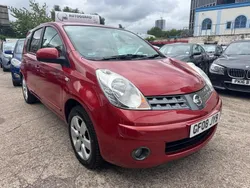 Red Used 2008 Nissan Note Acenta MPV | £2,490 (Fair price)