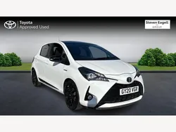 White Used 2020 Toyota Yaris Hybrid Sport Hatchback | £14,998 (Fair price)