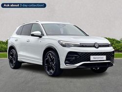 White New 2025 VW Tiguan R-line SUV | £37,998 (Expensive)