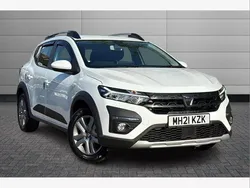 White Used 2021 Dacia Sandero Comfort Hatchback | £9,995 (Fair price)