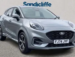 Silver Used 2024 Ford Puma ST-Line SUV | £21,764 (Fair price)