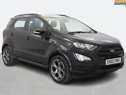 Black Used 2022 Ford Ecosport ST-Line SUV | £12,895 (Fair price)