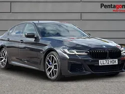 Grey Used 2022 BMW 530e M Sport Sedan | £23,595 (Fair price)