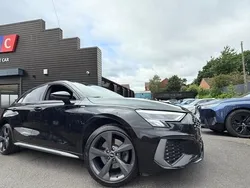 Black Used 2021 Audi A3 Sportback e-tron S-Line Sedan | £14,491 (Fair price)