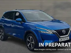 Blue Used 2022 Nissan Qashqai N-Connecta SUV | £17,188 (Fair price)