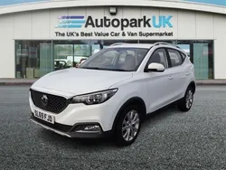 White Used 2019 MG ZS Excite Sedan | £8,795 (Fair price)
