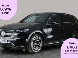 Black Used 2023 Mercedes EQC400 AMG Line Premium SUV | £30,031 (Fair price)