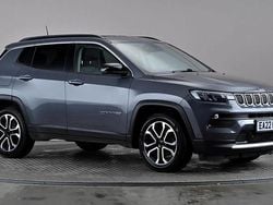 Grey Used 2022 Jeep Compass Limited SUV | £13,498 (Fair price)