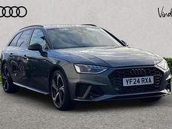 Grey Used 2024 Audi A4 Black Edition Estate | £32,081 (Expensive)
