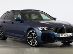 Blue Used 2022 BMW 540 M Sport Estate | £48,500
