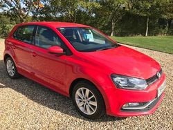 Red Used 2014 VW Polo SE Hatchback | £4,950 (Fair price)