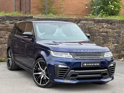 Blue Used 2018 Land Rover Range Rover Sport SVR SUV | £39,995 (Fair price)