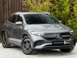 Mountain grey metallic Used 2024 Mercedes EQA300 AMG line SUV | £28,998 (Fair price)