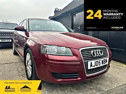 Red Used 2005 Audi A3 Sportback Hatchback | £1,690