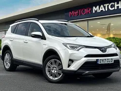 White Used 2017 Toyota RAV4 Hybrid SUV | £14,502 (Good price)
