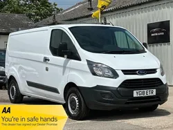 White Used 2018 Ford Transit Custom Van | £8,990 (Super price)