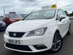 White Used 2015 Seat Ibiza I-Tech Hatchback | £5,999 (Fair price)