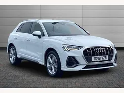 White Used 2019 Audi Q3 S-Line SUV | £22,550 (Fair price)
