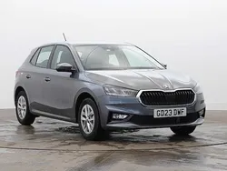 Graphite grey metallic Used 2023 Skoda Fabia Comfort Hatchback | £13,301 (Fair price)