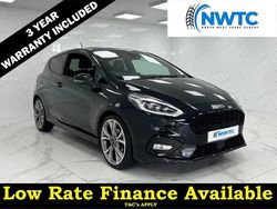 Black Used 2018 Ford Fiesta ST-Line X Hatchback | £7,695 (A bit pricey)