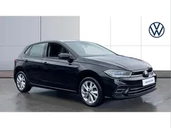 Black Used 2024 VW Polo Style Hatchback | £19,386 (Fair price)