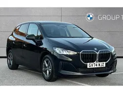Black sapphire metallic paint Used 2025 BMW 225 Sport Line | £29,595 (Fair price)