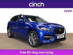 Blue Used 2019 Jaguar F-Pace R-Sport SUV | £23,499 (Fair price)