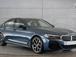 Blue Used 2022 BMW 520 M Sport | £29,490 (Fair price)