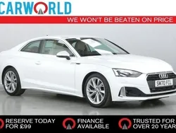 White Used 2020 Audi A5 Sport Coupe | £22,788 (A bit pricey)