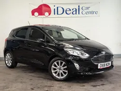 Black Used 2018 Ford Fiesta Titanium Hatchback | £5,990 (Fair price)