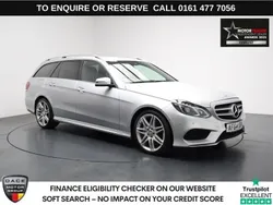 Silver Used 2014 Mercedes E350 AMG Estate | £13,840
