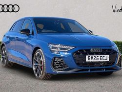 Blue Used 2025 Audi S3 Black Edition Hatchback | £42,370 (A bit pricey)