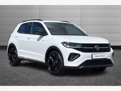 Pure white Used 2025 VW T-Cross Black Edition SUV | £27,490