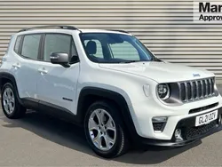 White Used 2021 Jeep Renegade Limited SUV | £14,290 (Fair price)