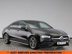 Black Used 2020 Mercedes CLA180 AMG line Sedan | £23,513 (Fair price)