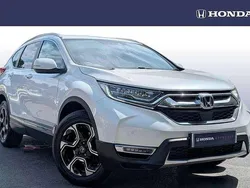 Platinum white Used 2020 Honda CR-V SR SUV | £21,500 (A bit pricey)