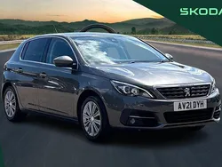 Grey Used 2021 Peugeot 308 Allure Hatchback | £11,670 (Fair price)
