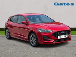 Red Used 2024 Ford Focus ST-Line Hatchback | £20,299 (A bit pricey)