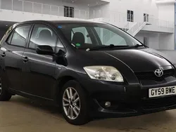 Black Used 2009 Toyota Auris Hatchback | £2,995 (Fair price)