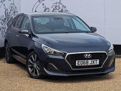 Blue Used 2018 Hyundai i30 Premium SE Hatchback | £7,995 (Fair price)